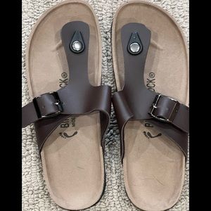 Brown cork sandle size 39 US 8